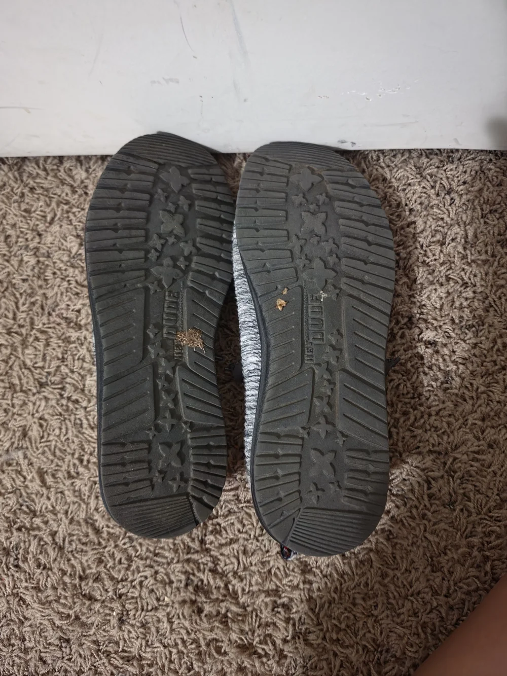 Hey Dudes Men Wallys Grey